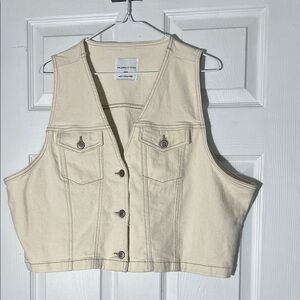 Celebrity Pink Cream Vest